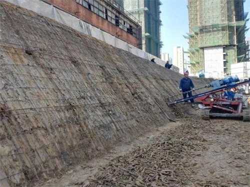 泾阳建筑边坡支护