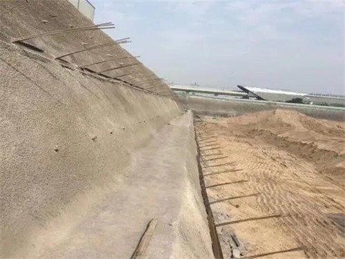 泾阳河道边坡加固